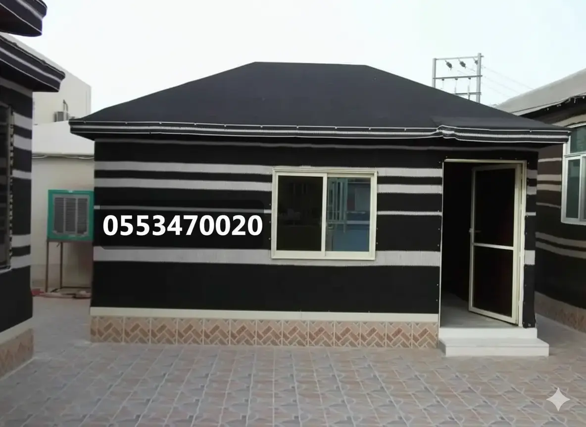 مجلس بيت شعر تراثي في الطائف - تصميم يجمع بين الفخامة والأصالة